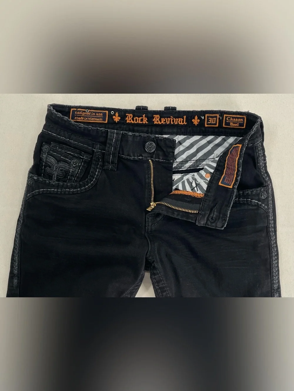 Rock Revival Black Jeans